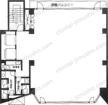 東日本橋槇町ビルの間取図