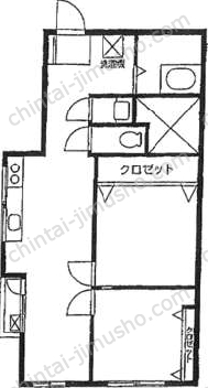 シャトレー渋谷の間取図
