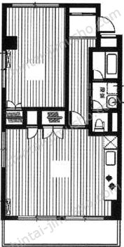 シャトレ代官山の間取図