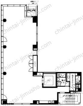 西新橋PR-EXビルの間取図