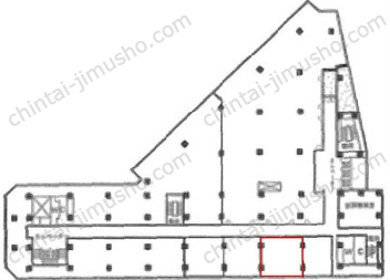 新橋駅前ビル1号館／THE POINT 新橋の間取図