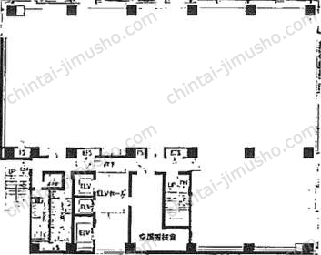 NBF小川町ビルディング3階の間取図