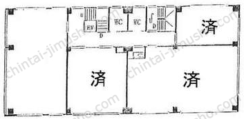 第一笠原ビルの間取図