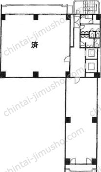 第一野村ビルの間取図