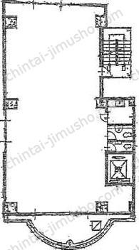 SANWA青山Bldg4階の間取図