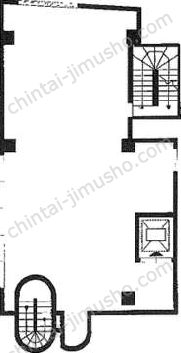 SANWA青山Bldg2階の間取図