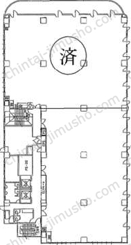 日本生命渋谷アネックスの間取図