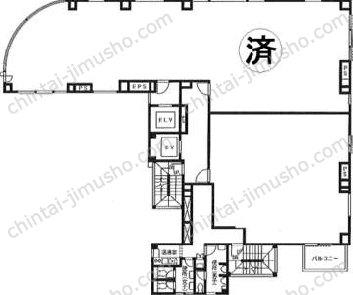 VORT渋谷神泉の間取図
