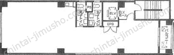 芝シムラビルの間取図