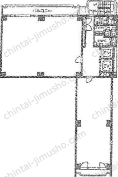 第一野村ビルの間取図