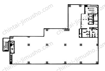 いちご三田ビル8階の間取図