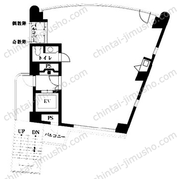 VORT恵比寿Ⅱ7Fの間取図