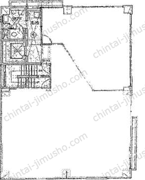印刷産業ビルの間取図