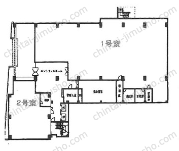 サンポウ池袋ビル1Fの間取図