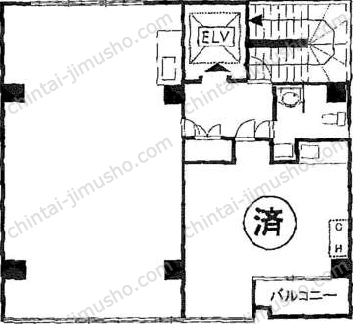 千代田ビルの間取図