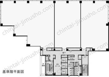 プライム千駄ヶ谷ビル1階の間取図