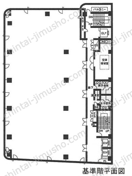 THE PARK3階の間取図