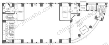 NBF赤坂山王スクエアの間取図