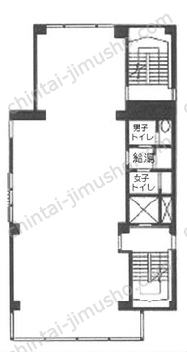 イセツネビルの間取図