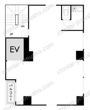 TYDビル3階の間取図