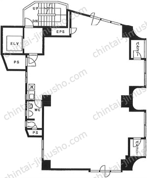 セントヒルズ池尻5階の間取図