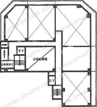 YKB新宿御苑ビル／IMB Office新宿御苑の間取図