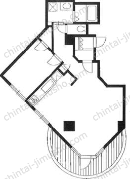 I.W.Place Aobadaiの間取図