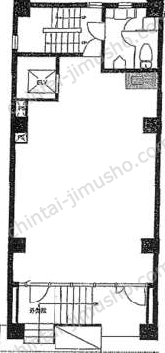 銀座山中ビルの間取図