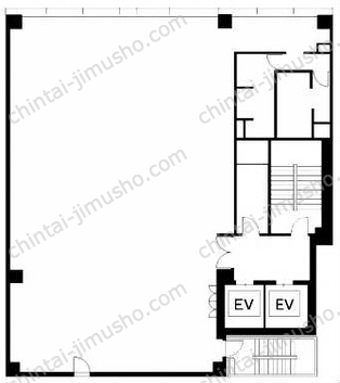 PMO八丁堀4Fの間取図