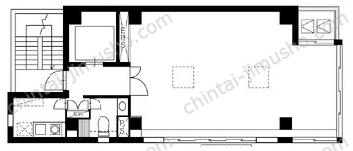 ISビル5階の間取図