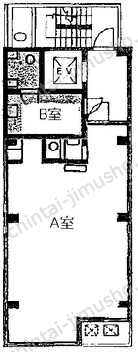 杉村ビル9階の間取図