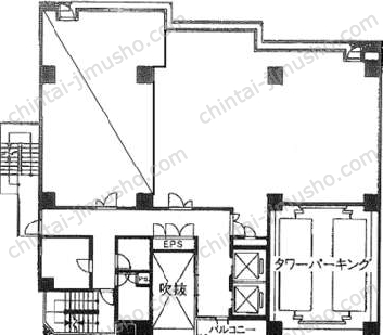 ワコーレ三軒茶屋64ビル5階の間取図