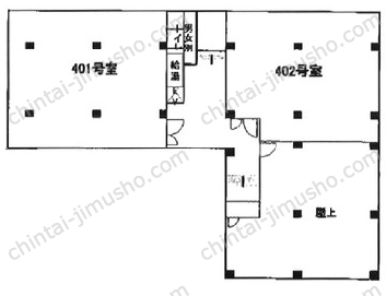 六本木福吉町ビルの間取図