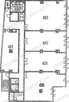 目黒西口マンション2号館の間取図