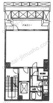 クレセントビル9Fの間取図