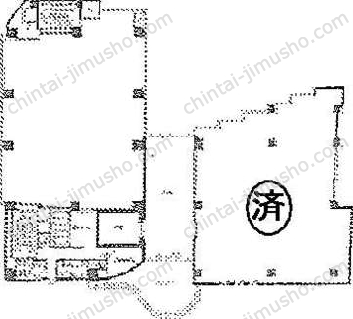 全特六本木ビル（WEST棟）の間取図