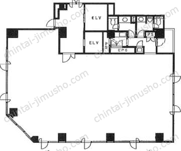 Logran御徒町ビル4Fの間取図