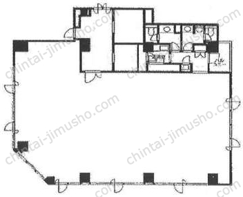 Logran御徒町ビルの間取図