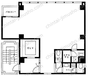 ACN神田錦町ビル10階の間取図