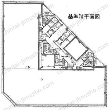 大手町ファーストスクエア（ウエストタワー）の間取図