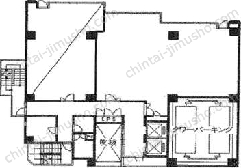 ワコーレ三軒茶屋64ビル7階の間取図
