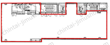 近鉄京橋スクエア10階の間取図