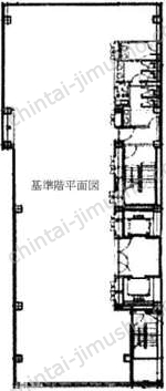 近鉄京橋スクエア13階の間取図