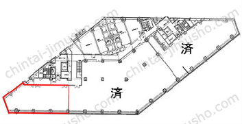西新宿プライムスクエア／西新宿木村屋ビルディングの間取図