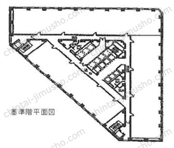 新宿第一生命ビルの間取図