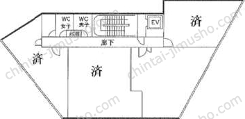 ニッカビルの間取図