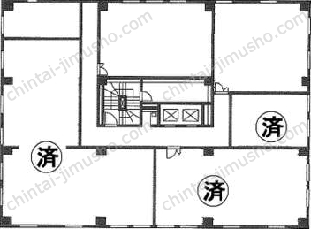飯田橋i-MARK ANNEXの間取図