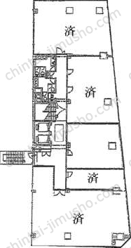 ダヴィンチ千駄ヶ谷の間取図