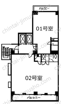 中川ビルの間取図
