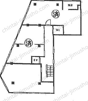 恵比寿アバックビルの間取図